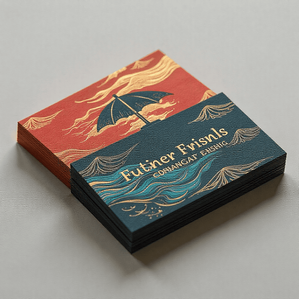 Handprartei embossed detail work